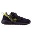 Baskets Makredi Enfant Noir Vert Néon Martes Essential-3