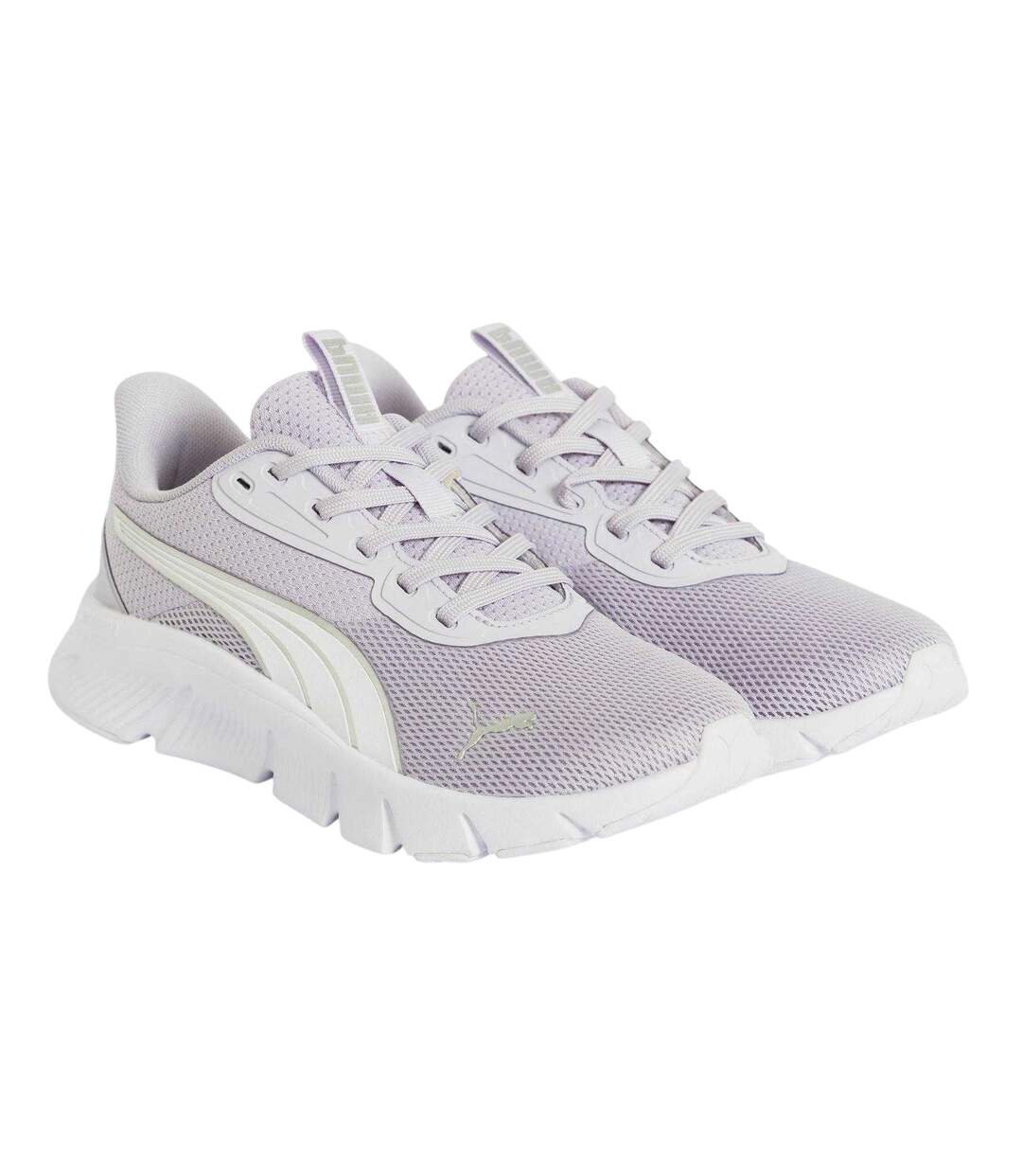 Womens/ladies Flex Focus Trainers Lilac White Puma-1