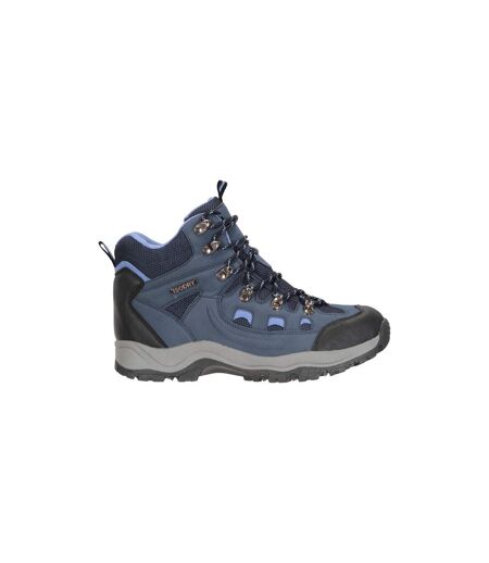 Womens/ladies Adventurer Waterproof Walking Boots Navy Mountain Warehouse