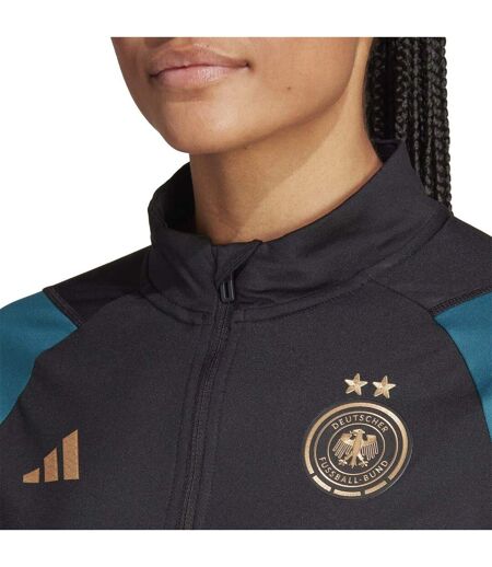 Haut De Survêtement Motif/style Allemagne Trio Pro Femme Noir Adidas