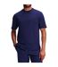 Mens Organic Cotton Relaxed Fit T-shirt Patriot Blue Karl Lagerfeld-1