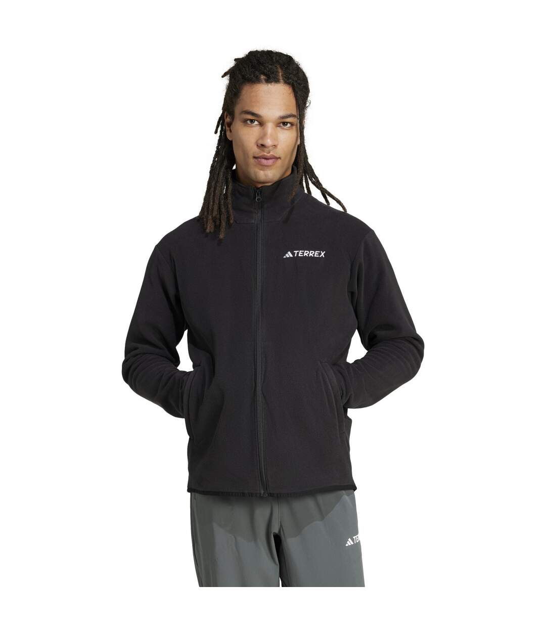 Veste Essentials Homme Noir Adidas-1