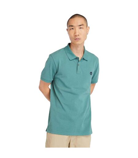Polo Manches Courtes Oyster River Homme Bleu Sarcelle Timberland