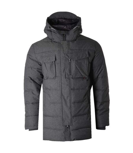 Mens Utilitarian 2 Technical Padded Jacket Charcoal Luke 1977