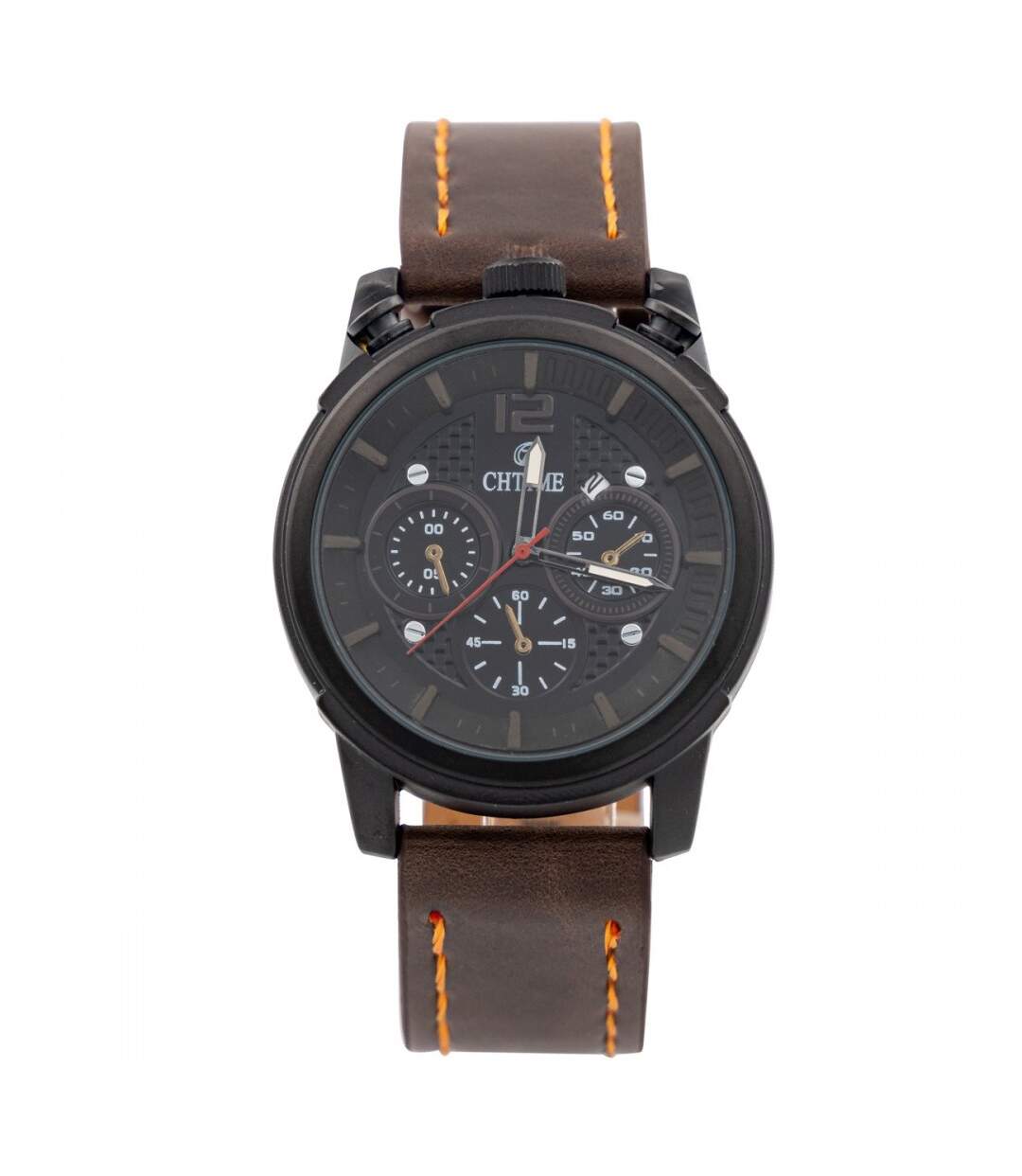 Montre Homme Couleur Chocolat CHTIME