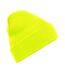 Bonnet À Manchettes Original Pour Adultes, Unisexe Jaune Fluo Beechfield-2