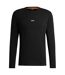 Mens Long-sleeved T-shirt Black Boss-2