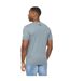 Mens boxvibe t-shirt blue Crosshatch-2