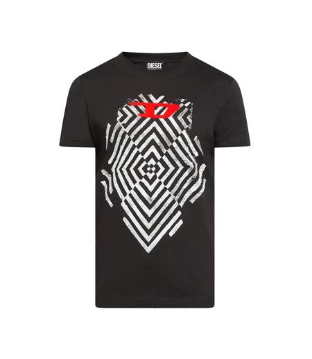 T-Shirt noir homme diesel diegor a18995 - 3xl