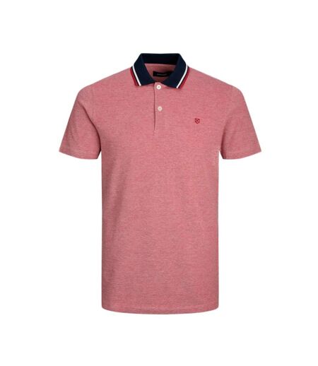 Polo rouge homme jack & jones paulos play
