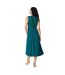 Robe mi-longue femme vert Principles