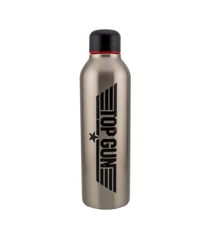 Top Gun Because I was Inverted Steel Water Bottle (Steel) (One Size) - UTTA11672