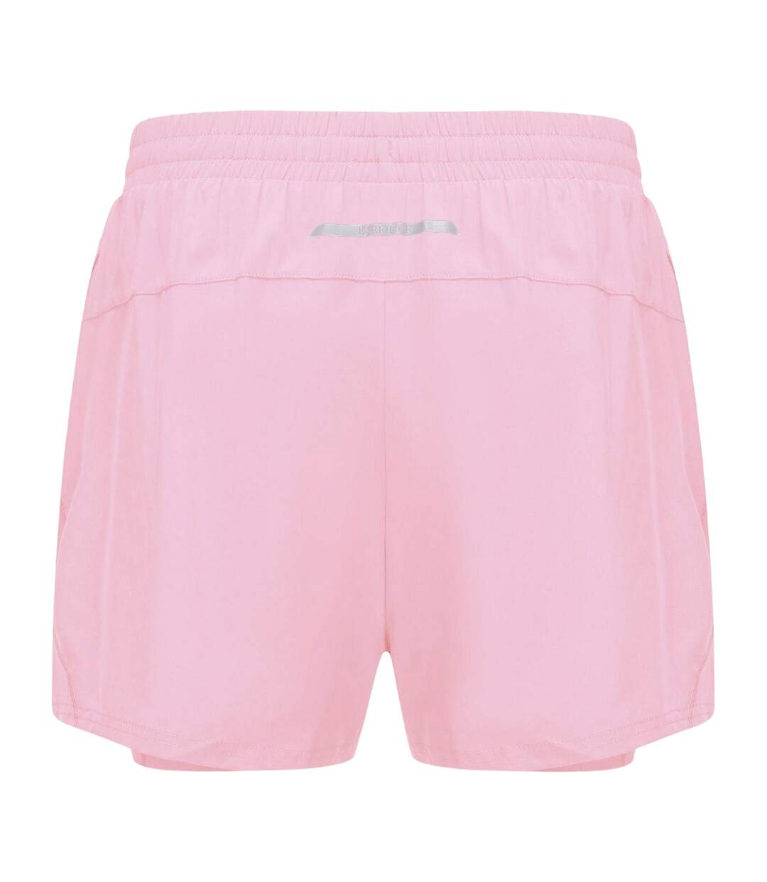 Short De Course Motif/style 2-en-1 Femme Rose Clair Karrimor-2