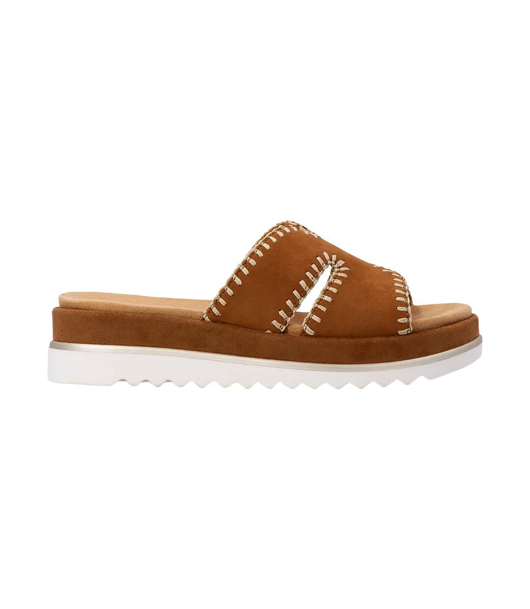 Mules Cuir Compensée Remonte Noccia-2