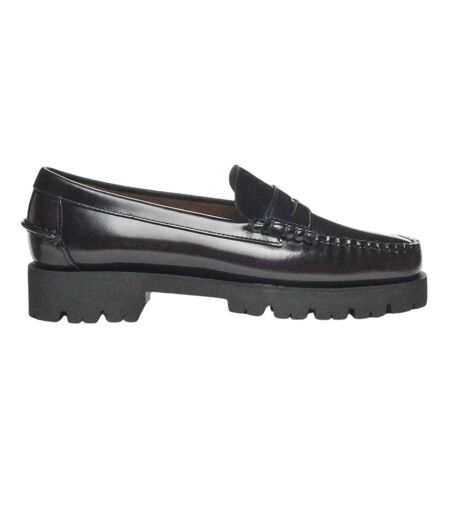 Mocassins Dan Lug Femme Marron Bordeaux Sebago