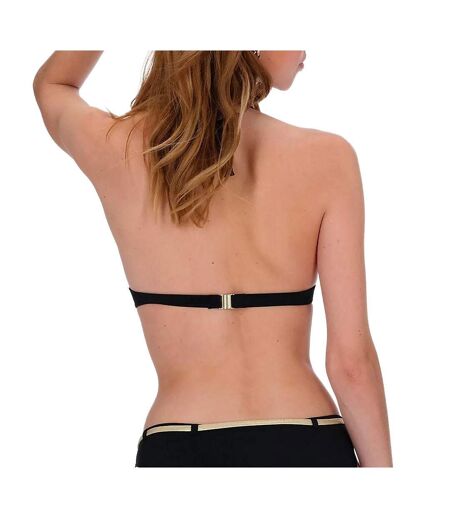 Haut de bikini noir femme garin de sable milly bi nero