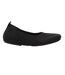 Womens/ladies Allegro Ballet Flats Black Fit Flop-1