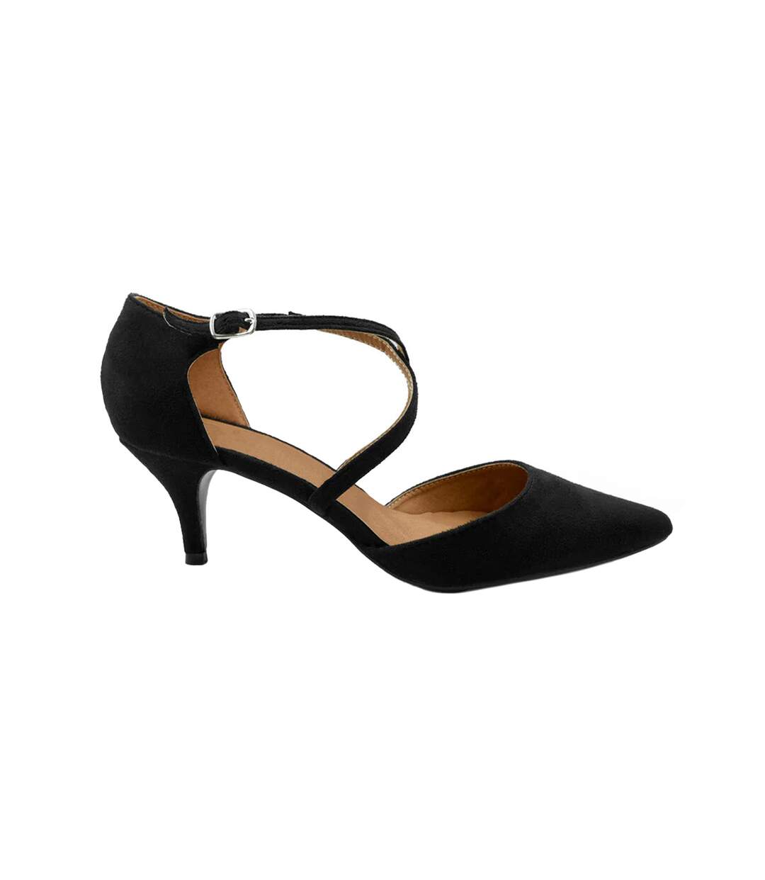 Chaussures kennedi femme noir Where´s That From-1