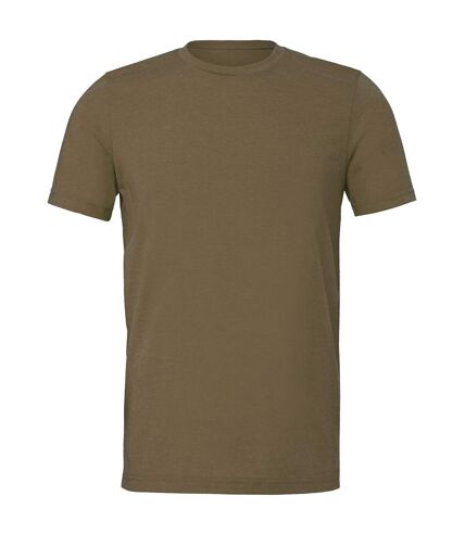 Bella + Canvas Unisex Sueded Tee (Heather Olive) - UTRW7321