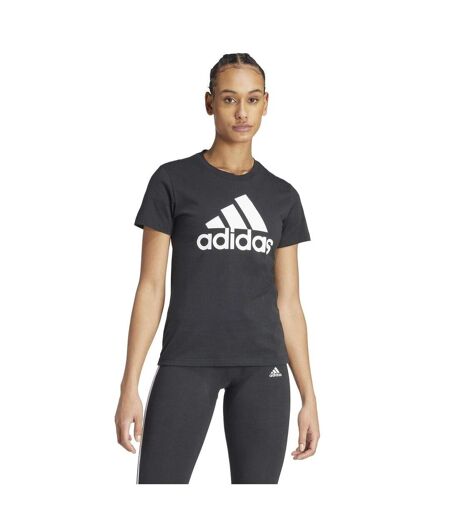 T-shirt Essentials Femme Noir Adidas