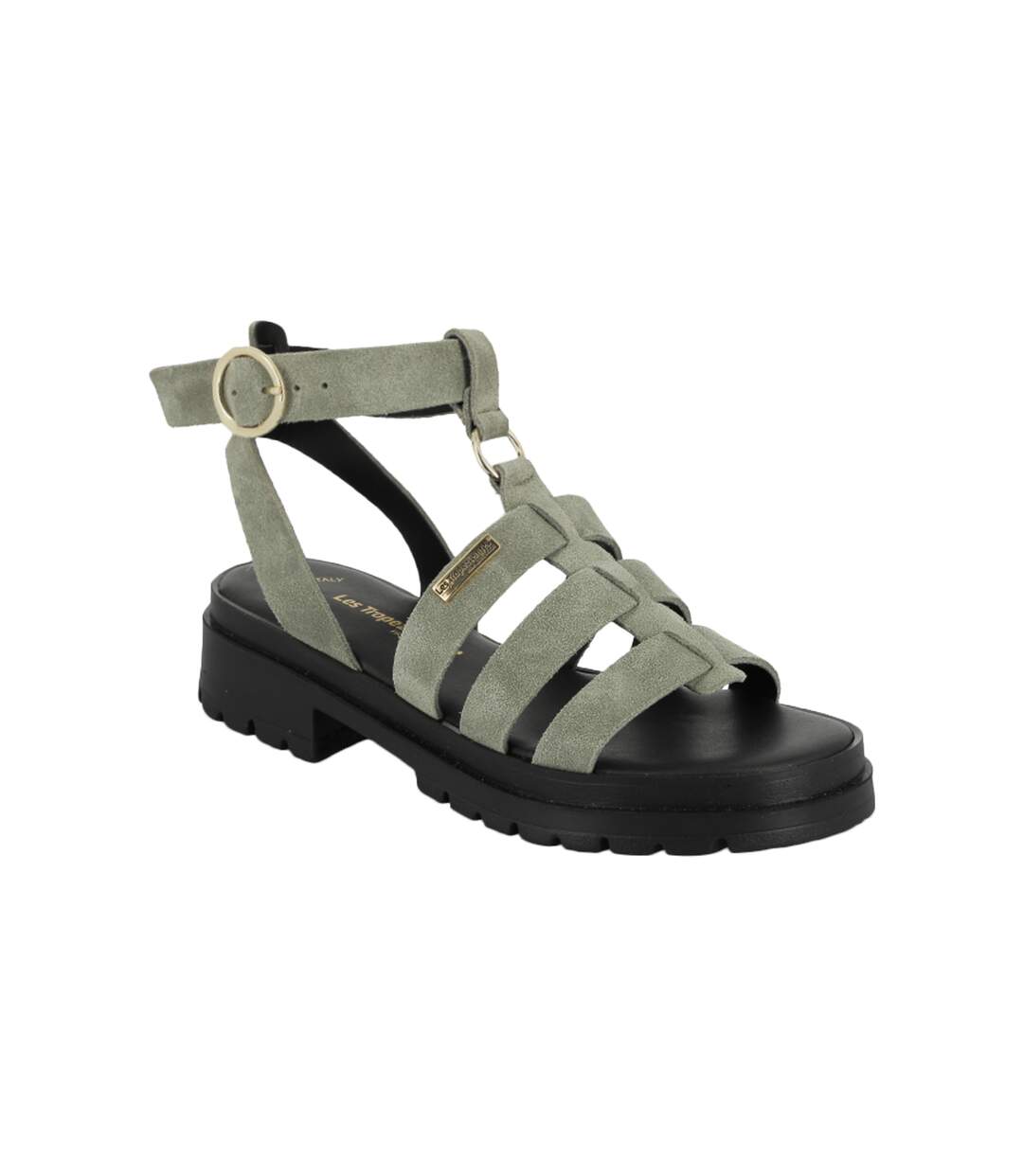 Sandales Plates Cuir Les Tropeziennes Tobo-3