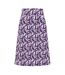 Jupe Motif/style Orge Femme Violet Lazy Jacks-2