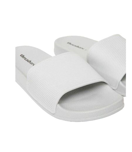Mens Arlo Slides Grey Threadbare