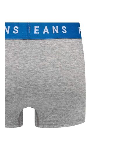 2x Boxers Blanc/Gris Homme Pepe Jeans PMU - L