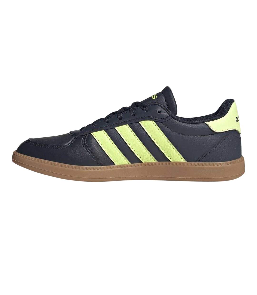 Womens/ladies Breaknet Trainers Ink Yellow Adidas-3