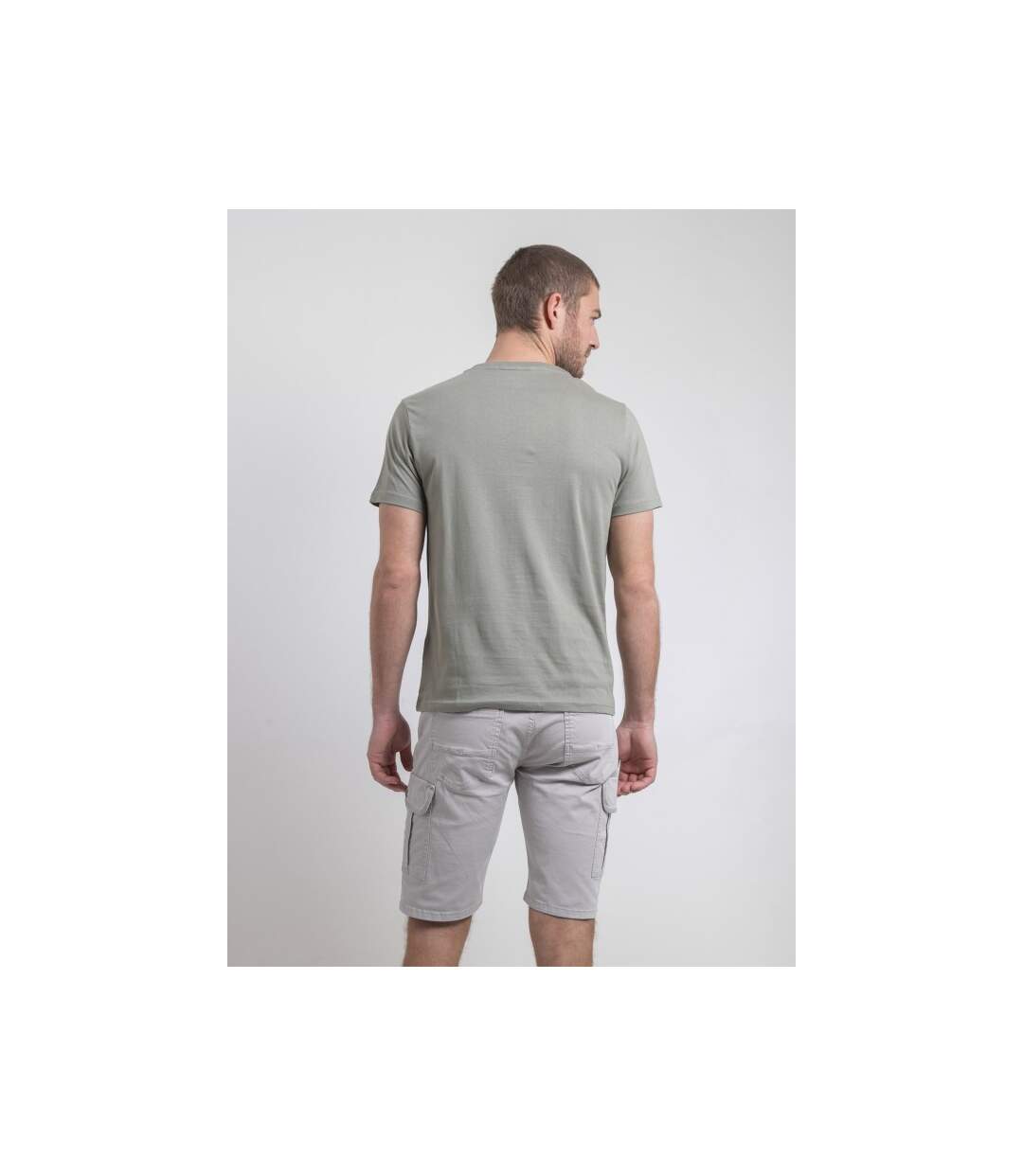 T-shirt col rond pur coton NAPAMIEL-3