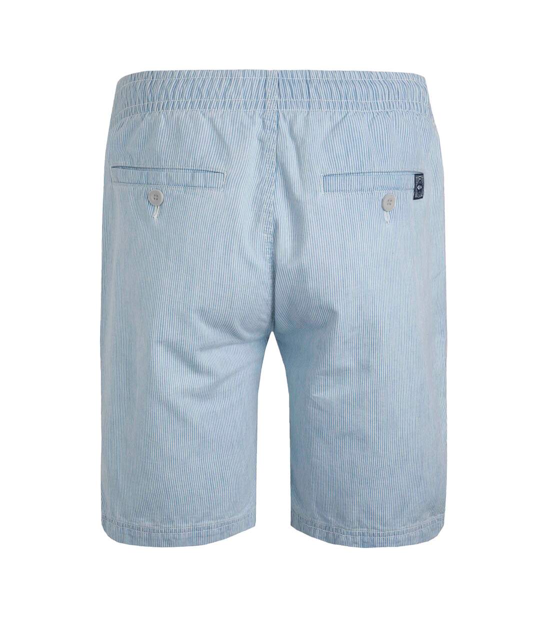 Mens dewey stripe shorts ecru Weird Fish-2