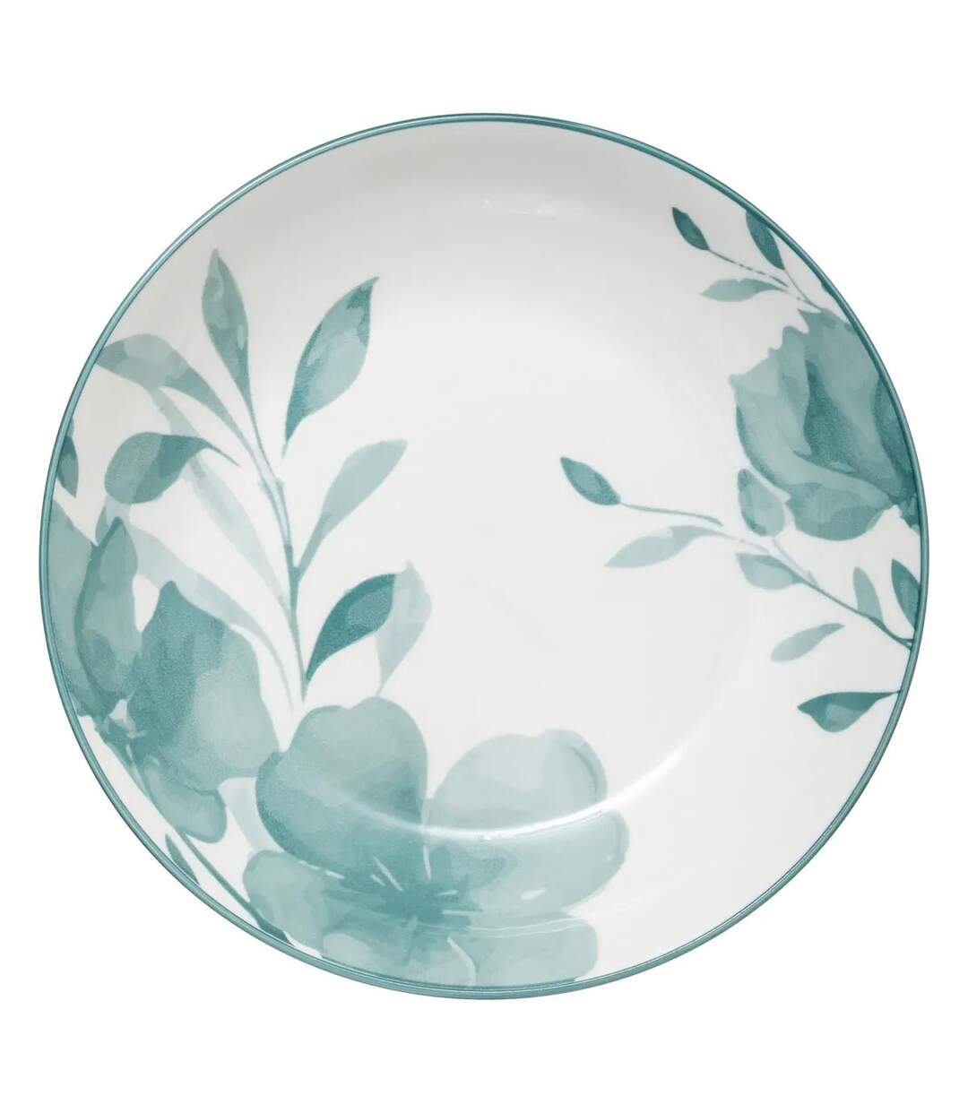 Lot de 6 Assiettes Creuses Lily 20cm Blanc-1