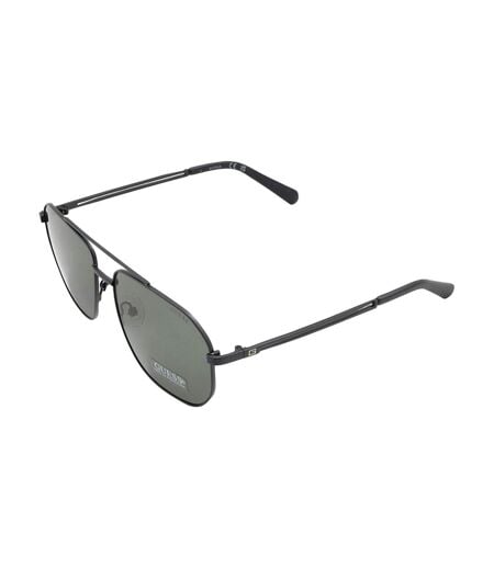 Lunettes De Soleil Homme Taille Unique Vert Noir Guess