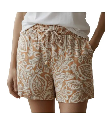 Short orange/ecru femme vero moda nethe