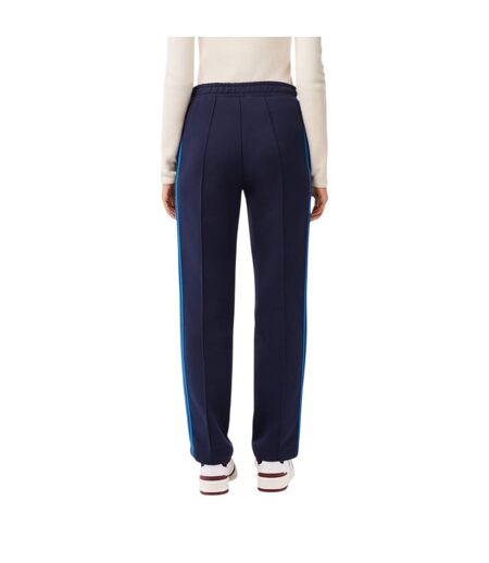 Pantalon De Survêtement Motif/style Rayure Latérale Femme Bleu Marine Foncé Lacoste
