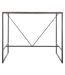 Table haute design industriel Edena - L. 115 x H. 98 cm - Noir-2