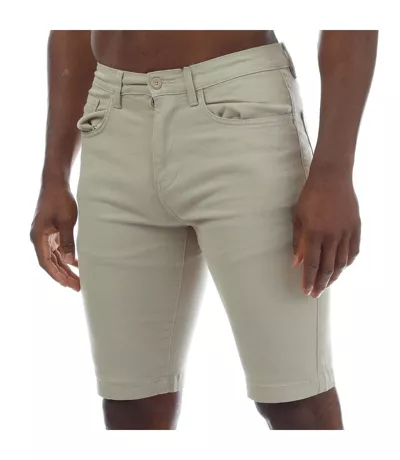 Short Franztown Homme Beige Gris Duck And Cover