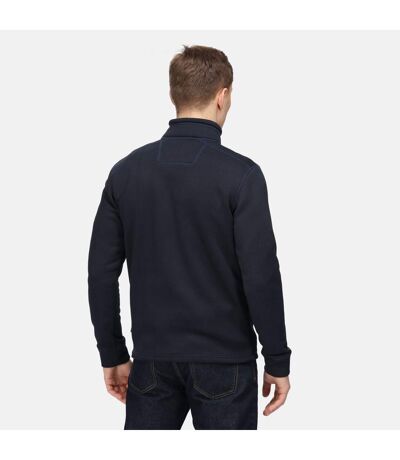 Mens Galador Half Zip Fleece Top Navy Regatta