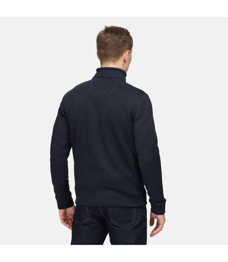 Mens Galador Half Zip Fleece Top Navy Regatta