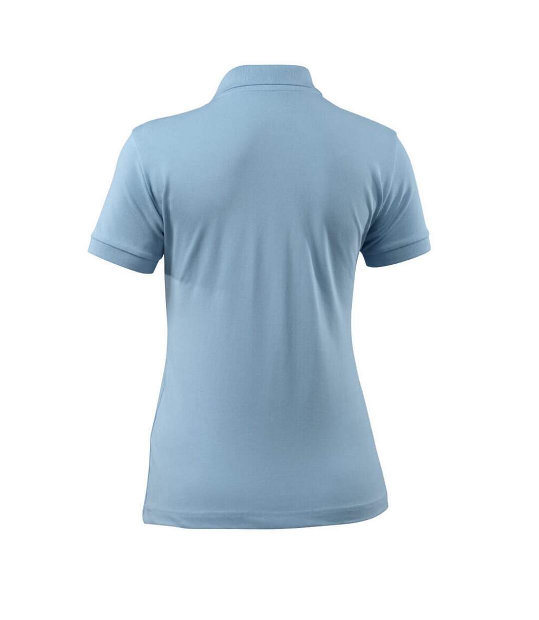 Womens/ladies Grasse Crossover Polo Shirt Light Blue Mascot-2
