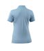 Womens/ladies Grasse Crossover Polo Shirt Light Blue Mascot-2