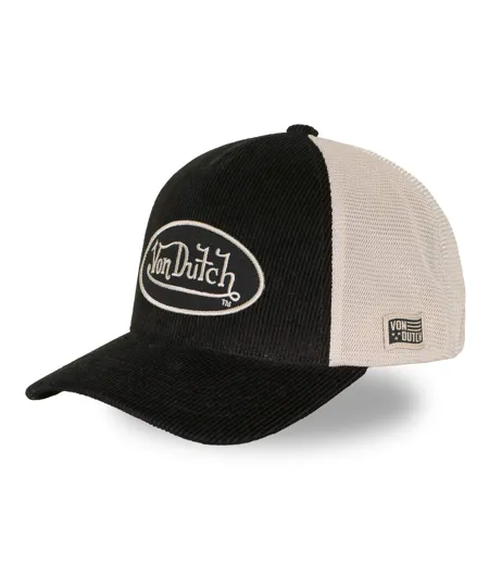 Casquette baseball premium filet en velours côtelé et patch LOFB50 Vondutch