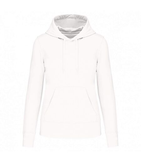 Sweat À Capuche Femme Blanc Kariban