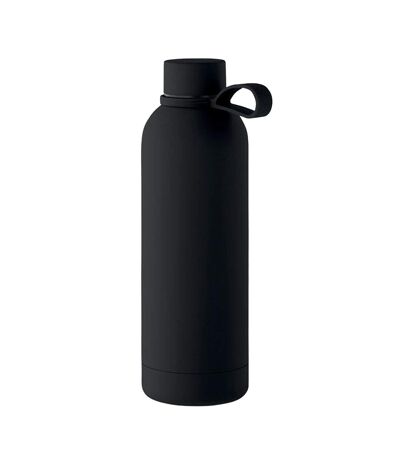 Emerald Double Wall 500ml Water Bottle One Size Black MidOcean