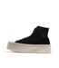 Baskets noires femme converse chuck taylor all star suede-1