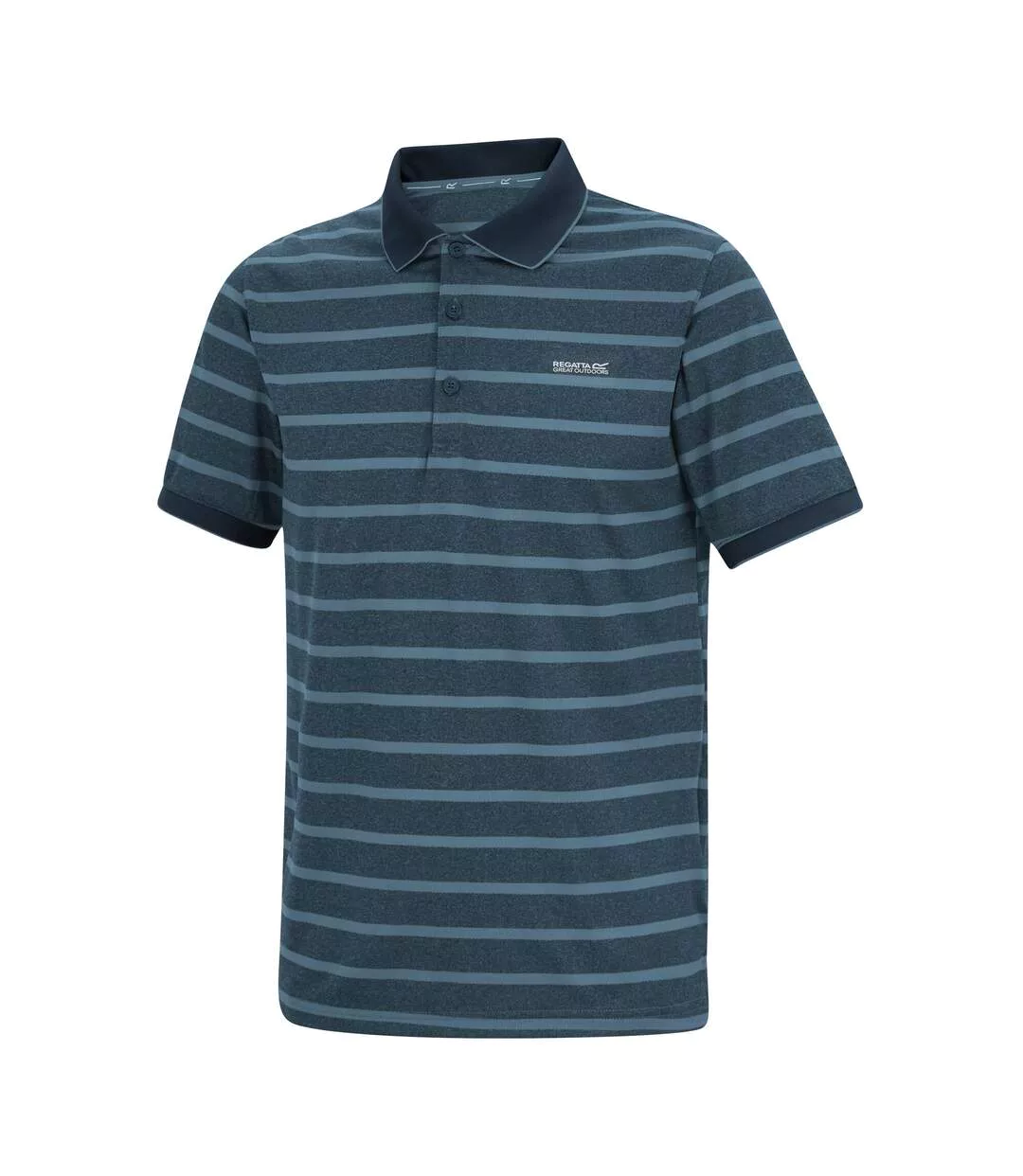 Mens Kildra Polo Shirt Night Sky China Blue Regatta-4