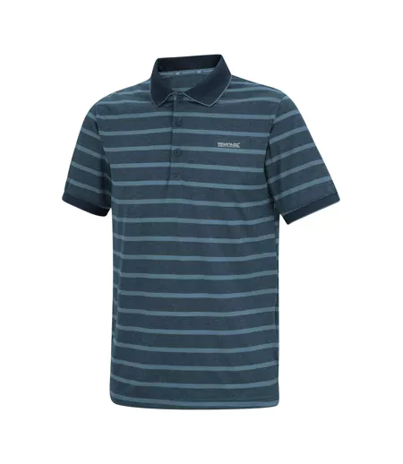 Mens Kildra Polo Shirt Night Sky China Blue Regatta