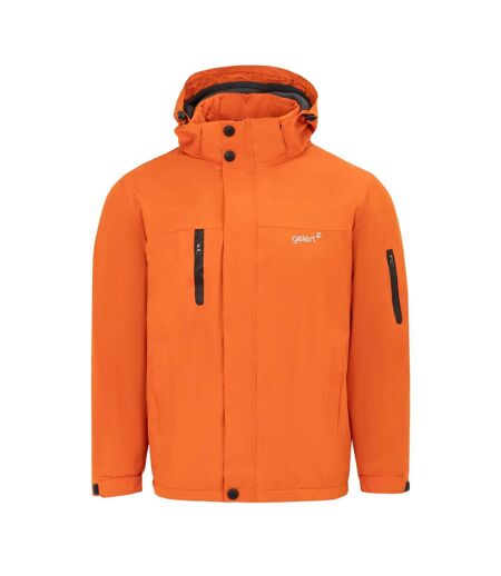 Parka Motif/style Uni Homme Orange Gelert