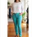 Pantalon Ultra Stretch Bleu Aqua – Effet Jean & Confort Absolu-1