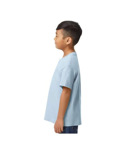T-shirt Enfant Bleu Clair Gildan